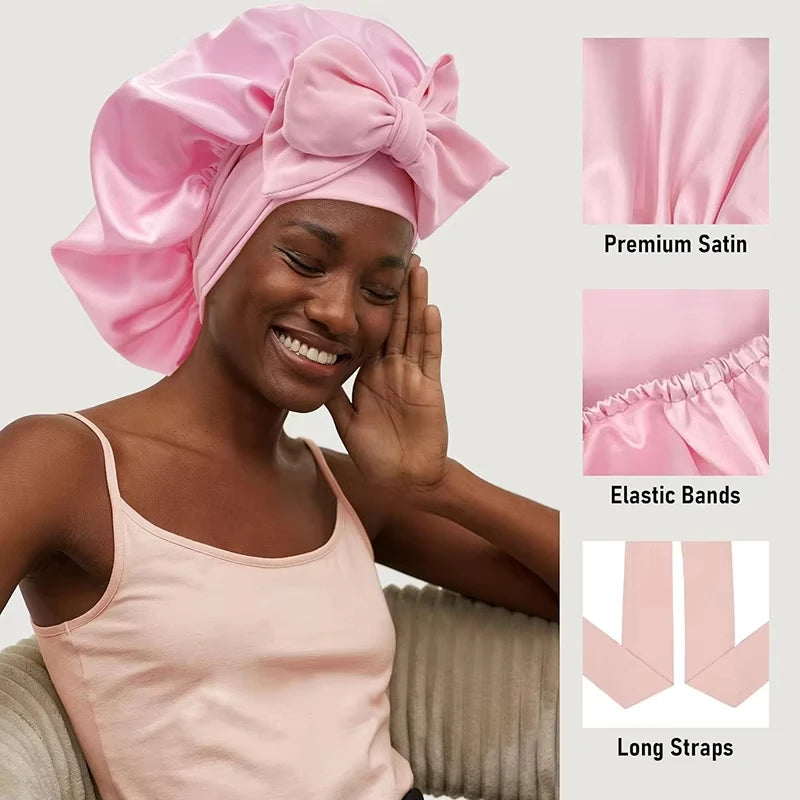 100% Mulberry Silk Hair Bonnet™