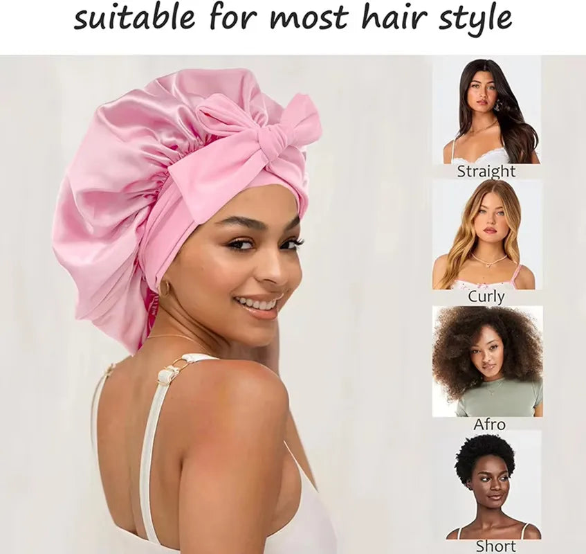 100% Mulberry Silk Hair Bonnet™