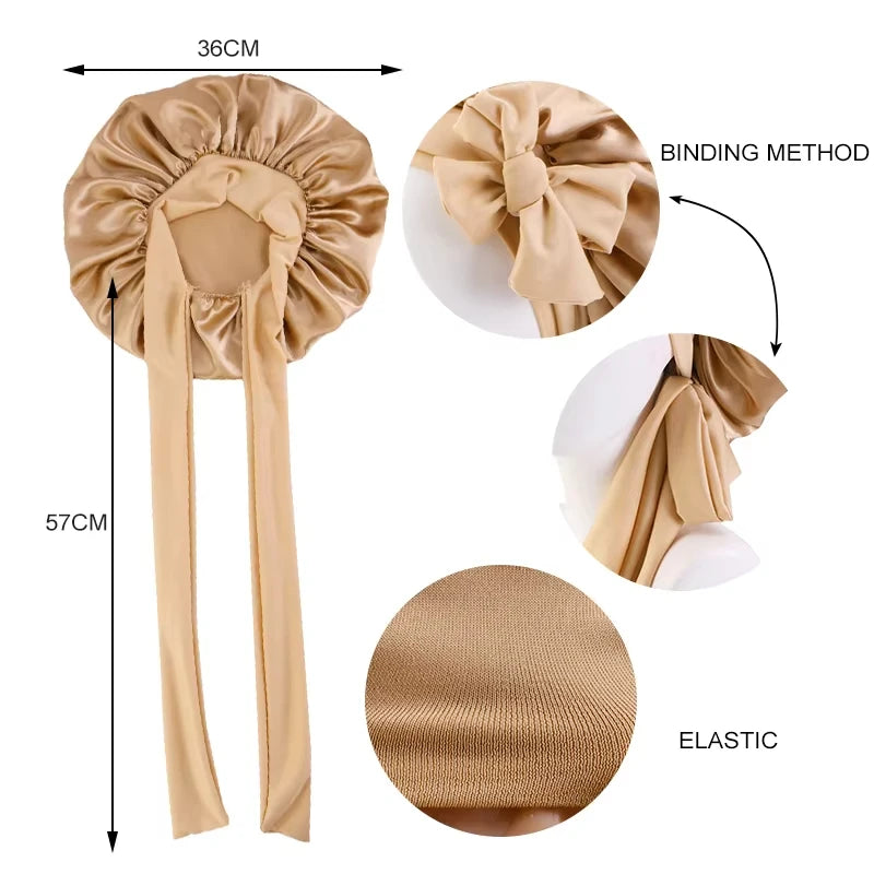 100% Mulberry Silk Hair Bonnet™